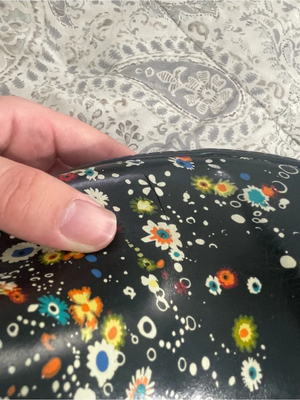 Sperry Floral Boots *Please Read Description*